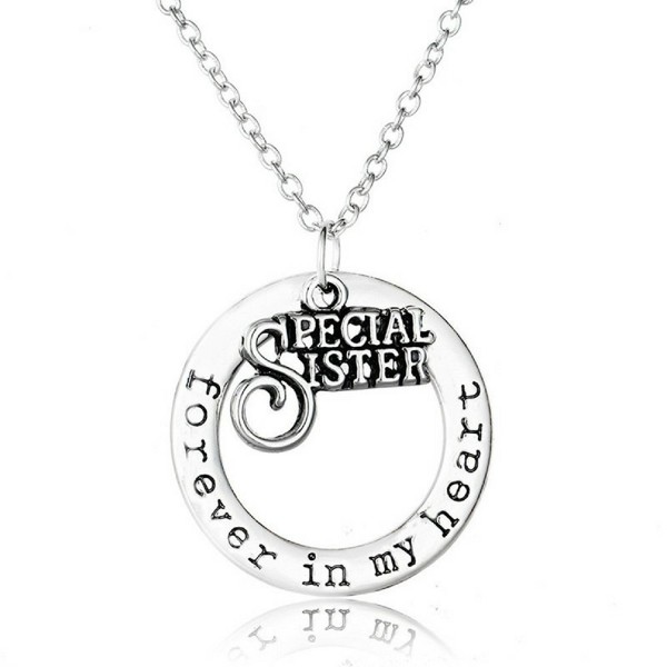 Special Sister Necklace Adorable Pendant