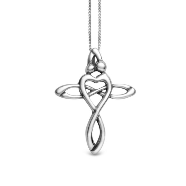 Loving Family Sterling Pendant Necklace Loving Family Sterling Pendant Necklace