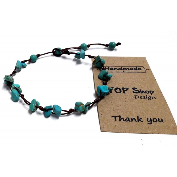 Turquoise Anklet Bracelet Beautiful cm Handmade