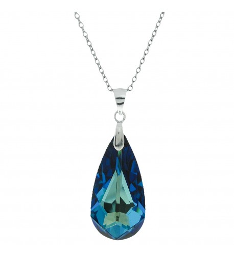 Swarovski Elements Crystal Sterling Necklace