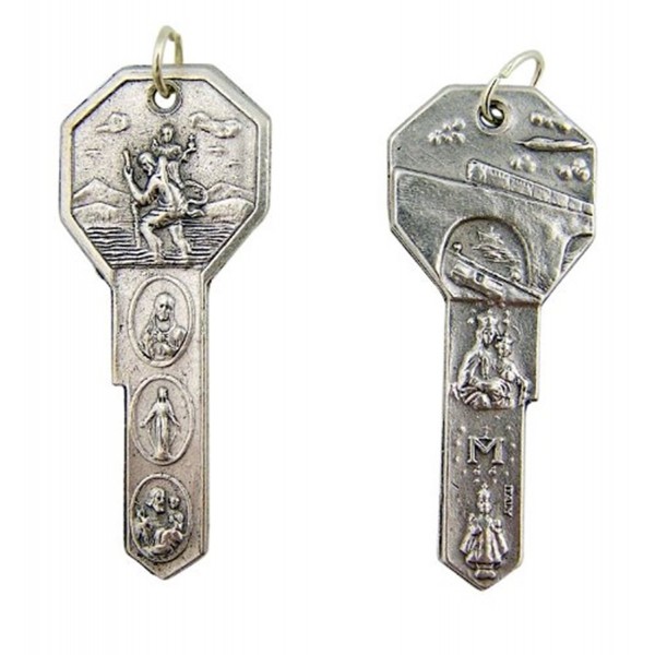 Silver Saint Christopher Heaven Medal