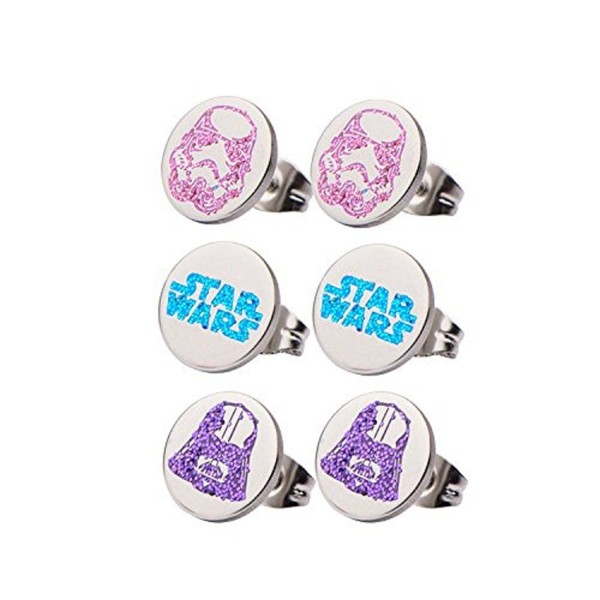 Stainless Steel Darth Stormtrooper Earring