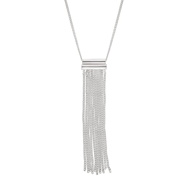 Silpada Modern Fringe Sterling Pendant