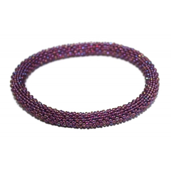 Crochet Glass Bracelet Nepal SB479