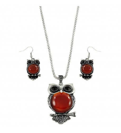 Falari Precious Gemstone Necklace Carnelian