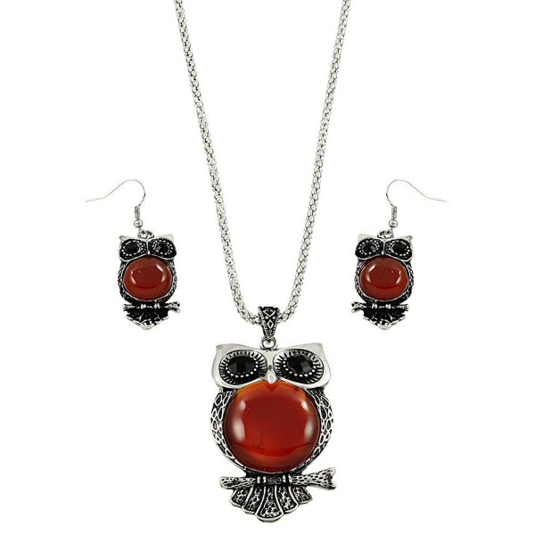 Falari Precious Gemstone Necklace Carnelian