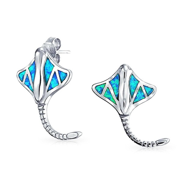 Bling Jewelry Simulated Stingray earrings