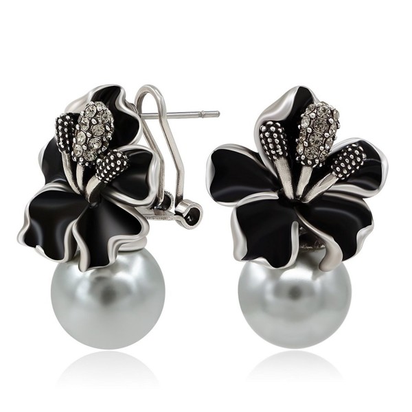 Kemstone Vintage Simulate Pearls Earrings