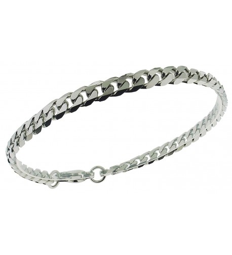 4 8mm Bracelet Stainless Length Inches