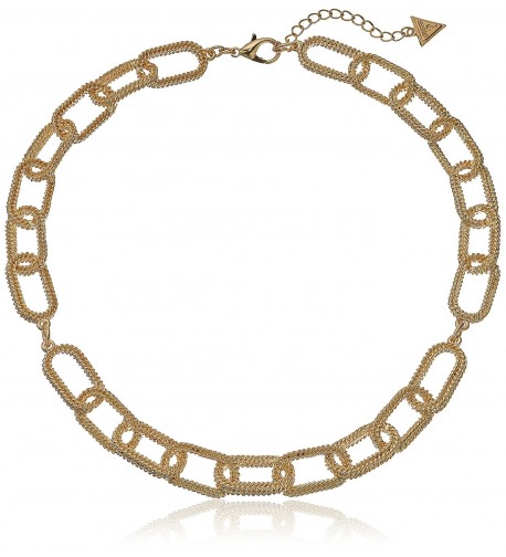 Guess Frozen Chain Choker Necklace