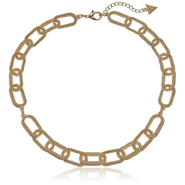 Guess Frozen Chain Choker Necklace