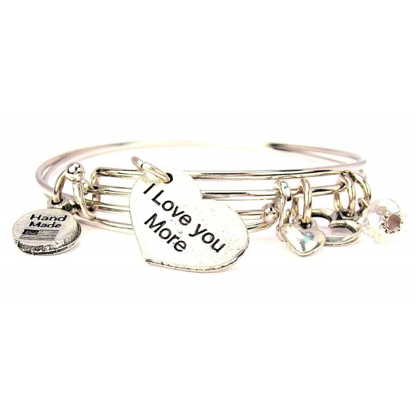 Love You More Heart Bangle