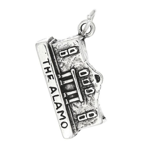 Sterling Silver Oxidized Texas Alamo