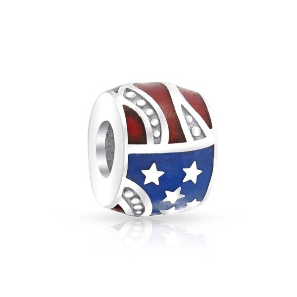 Bling Jewelry Sterling Patriotic Stripes