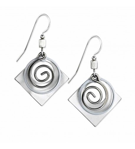 Silver Forest Silvertone Layered Earrings