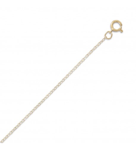 Cable Chain Necklace 14k Gold filled