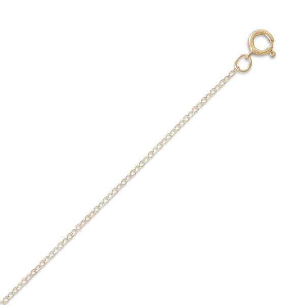 Cable Chain Necklace 14k Gold filled