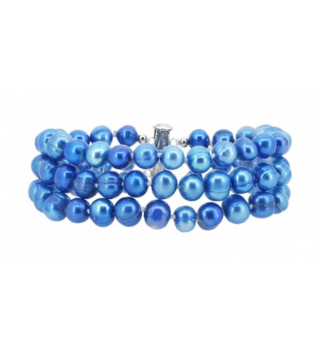 Knotted Freshwater Cultured Pearls Bracelet