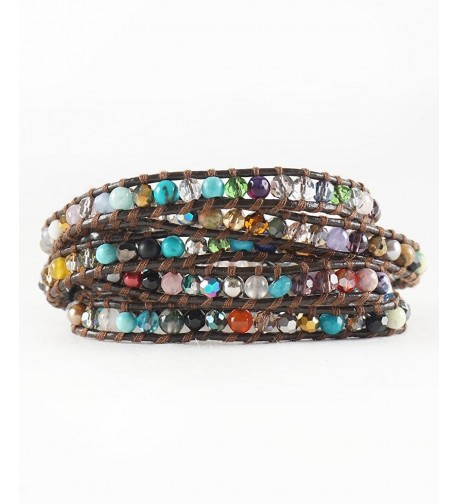 Cheerful Colors Multicolor Leather Bracelet