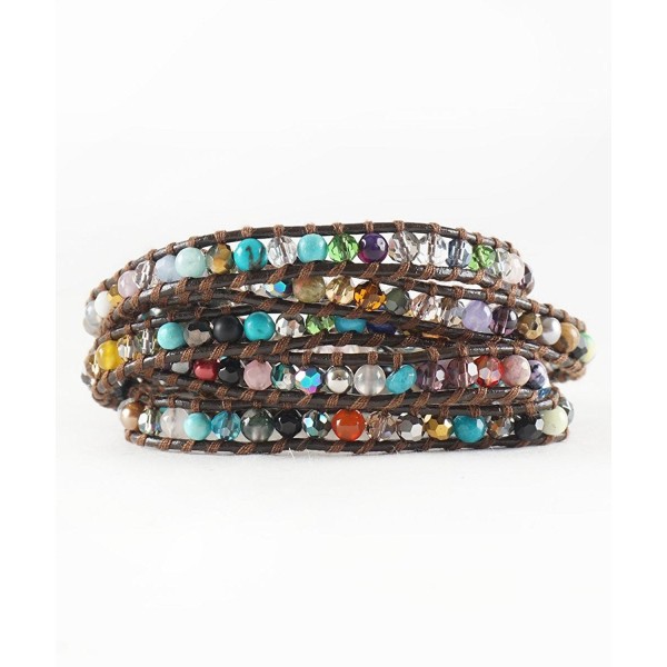 Cheerful Colors Multicolor Leather Bracelet