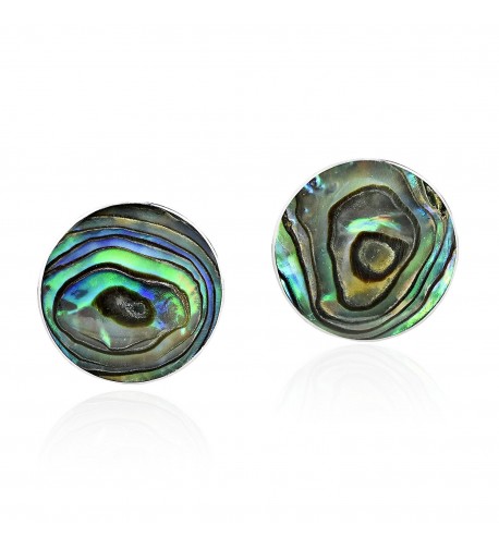 Abalone Mystical Sterling Silver Earrings