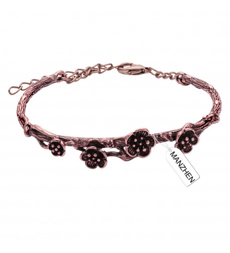 MANZHEN Adjustable Antique Branches Bracelets