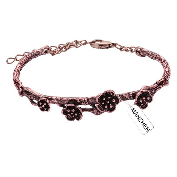 MANZHEN Adjustable Antique Branches Bracelets