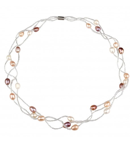  Women's Pearl Strand Necklaces