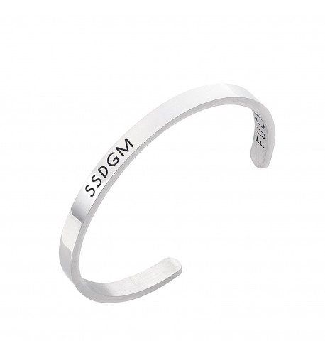 COMISAN SSDGM Murdered Politeness SSDGM Bangle Silver