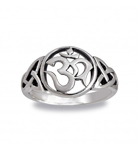 Sterling Silver Cut Out Hindu Symbol