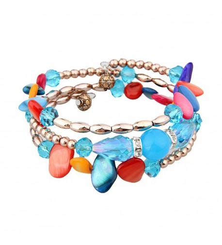 RareLove Beaded Bracelets Rhinestone Bohemia