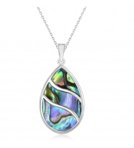 Beaux Bijoux Sterling Natural Teardrop