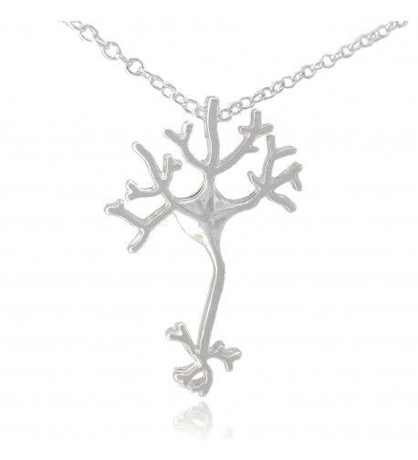 Nerve Science Pendant Necklace Silver