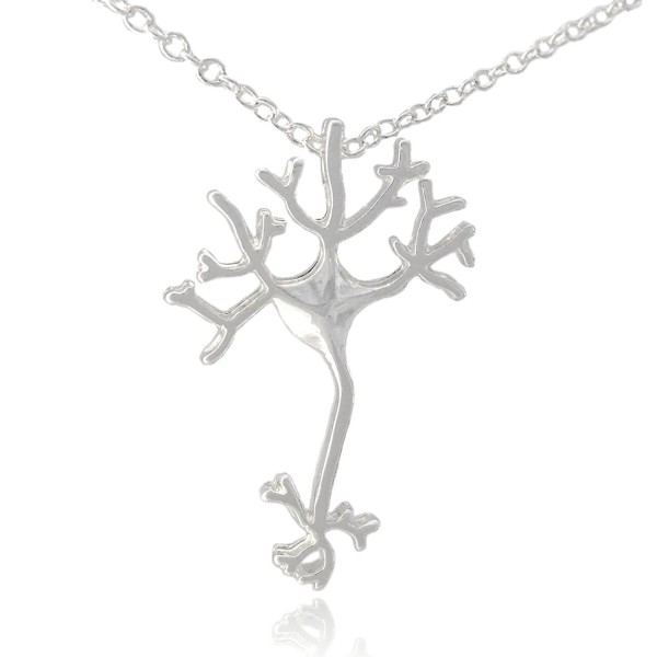 Nerve Science Pendant Necklace Silver