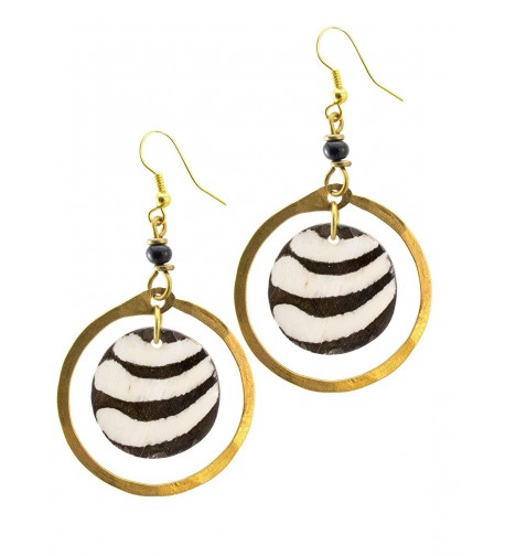 Maisha Beautiful African Batiked earrings