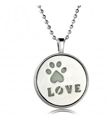 Silver Love Paws Necklace Luvalti