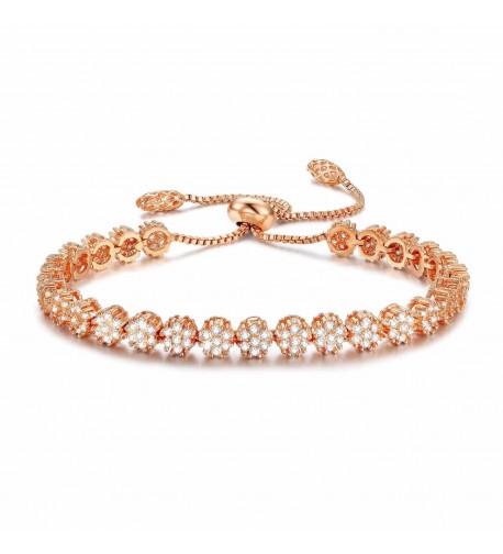 Serend Adjustable Bracelet Sparkling Zirconia