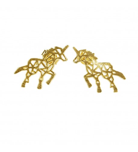 Cuple Animal Unicorn Earrings Girls