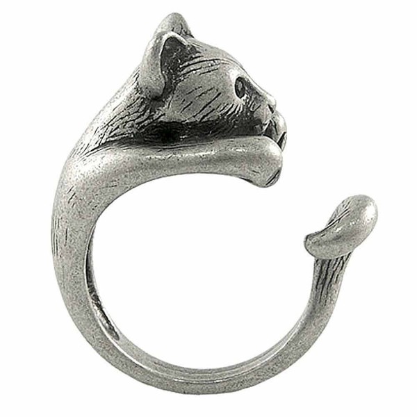 Enhanced Adjustable Animal Vintage Silver