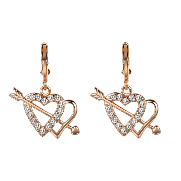 Romantic Time Plated Diamond Earrings