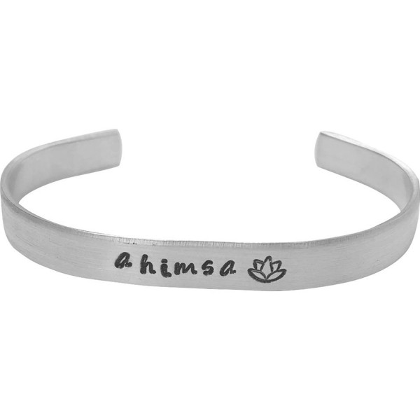 Bracelet Hand Stamped Jewelry aluminum