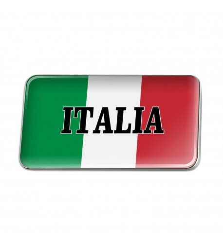 Italia Italy Italian Rectangle Pinback