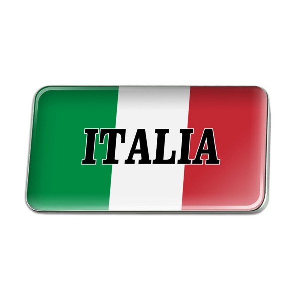 Italia Italy Italian Rectangle Pinback