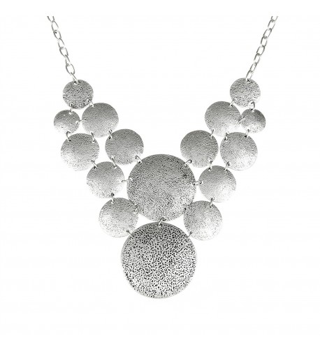 Silver Elegant Vintage Statement Necklace