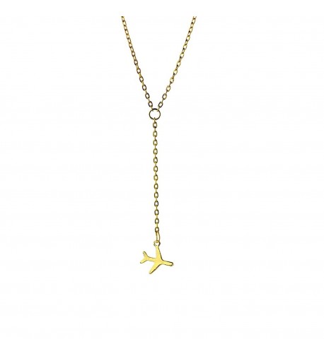 MANZHEN Airplane Pendant Necklace Jewelry