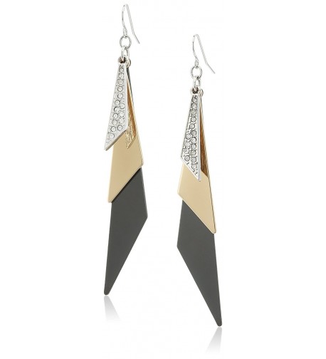 GUESS Basic Linear Triangles Earrings