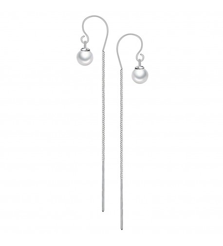 Merdia Sterling Silver Earrings Simulated