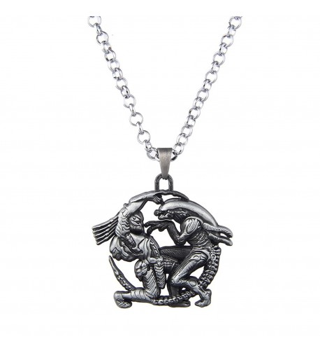 Vintage Predator Necklace Fans Silver nl005608 2