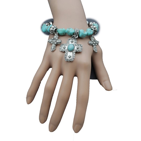 Elastic Bracelet Fashion Jewelry Turquoise