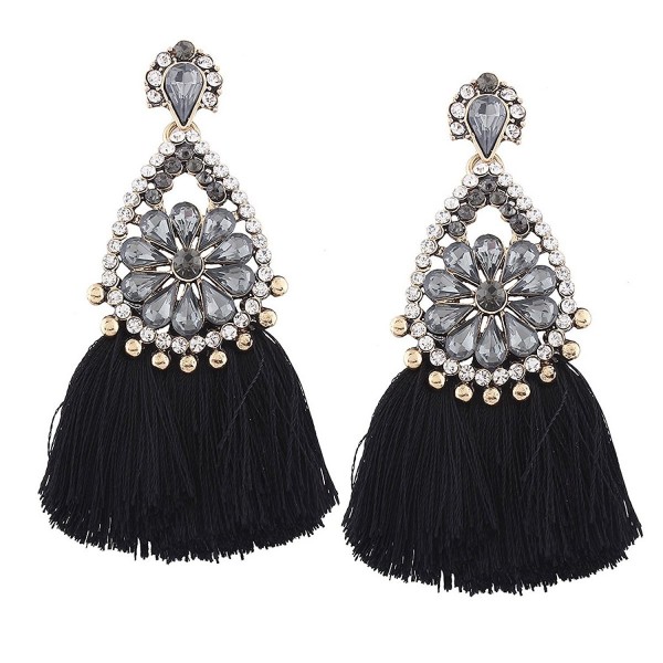 RareLove Bohemian Rhinestone Chandelier Earrings